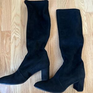 Jon Joseph suede black boots